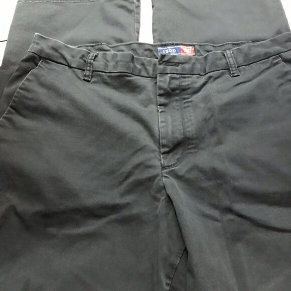Izod flat front chinos size 38 x 34 great condition - Picture 1 of 2